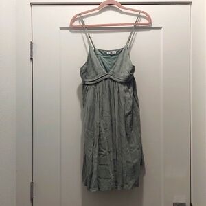 Maternity green dress